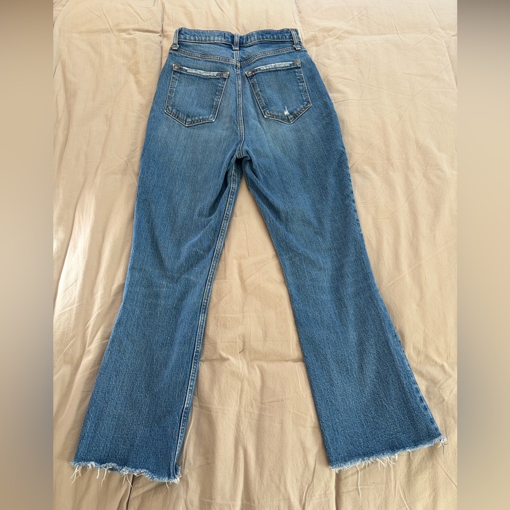 Abercrombie & Fitch Curve Love The Kick Flare Ultra High Rise 26/2 - Picture 5 of 9